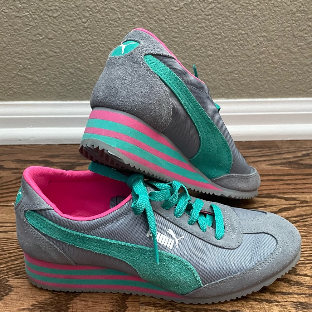 Puma Carolina-Stripe Sneakers